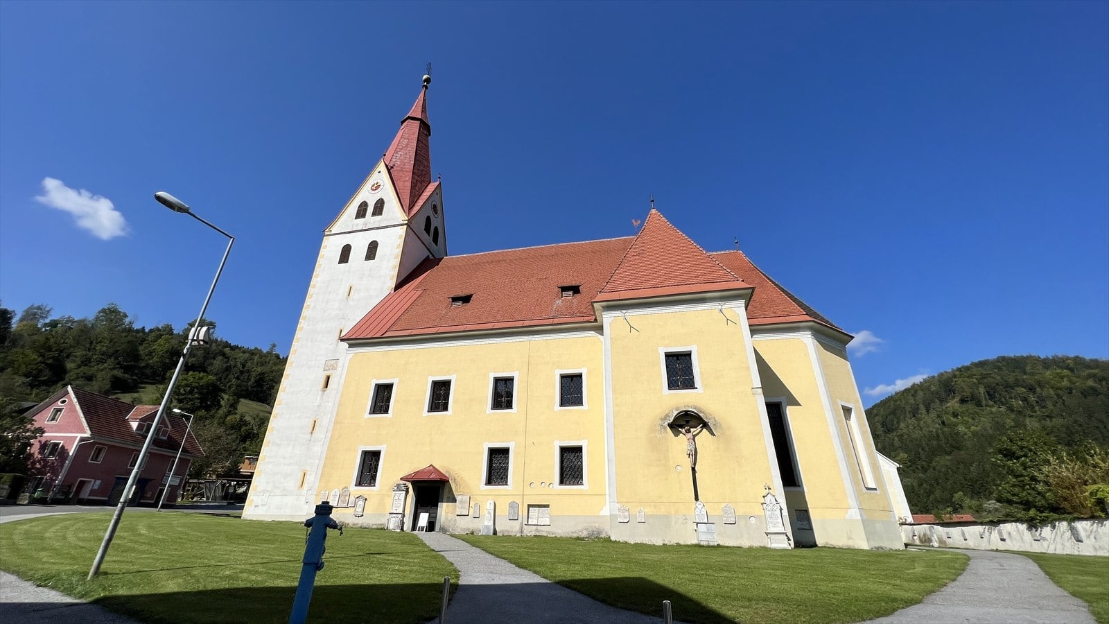 Standortansicht von Pfarrkirche Kainach in Kainach bei Voitsberg