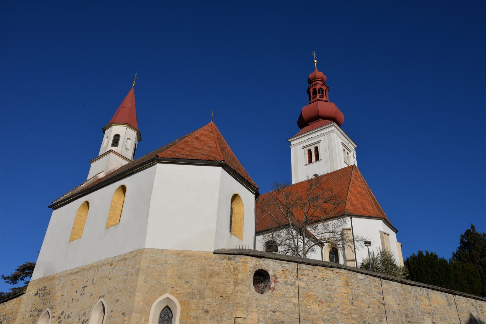 Standortansicht von Pfarrkirche Straden in Straden
