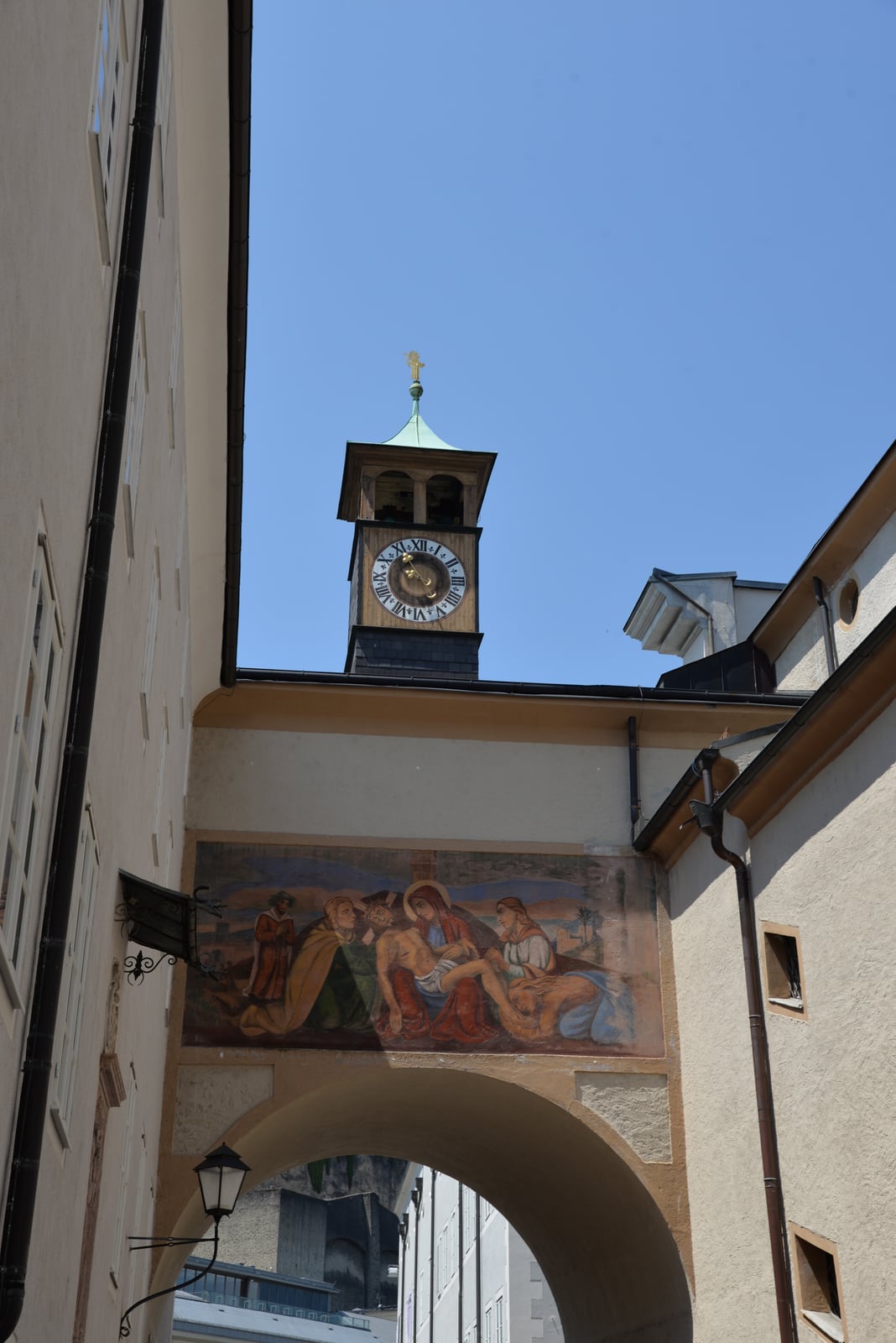 Standortansicht von Franziskaneruhrturm Salzburg in Salzburg