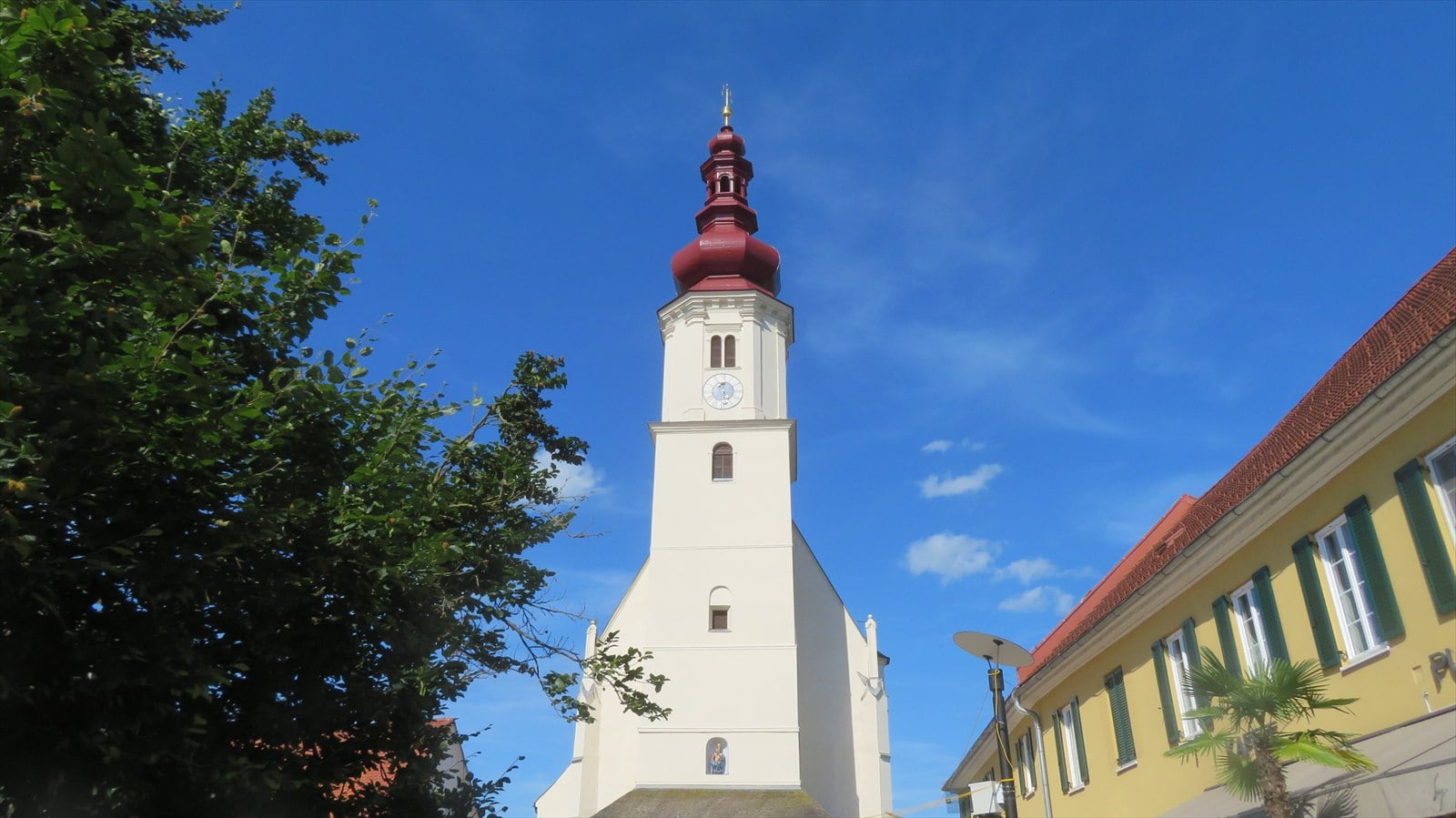 Standortansicht von Pfarrkirche Fernitz in Fernitz-Mellach