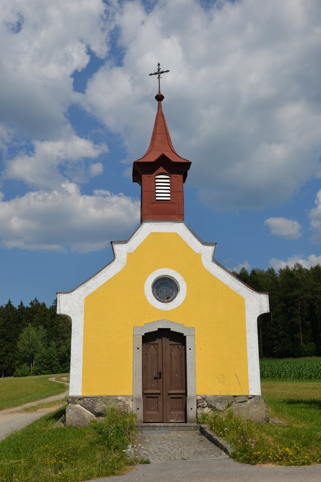 Standortansicht von Hofbauernkapelle Gunnersdorf in Lasberg