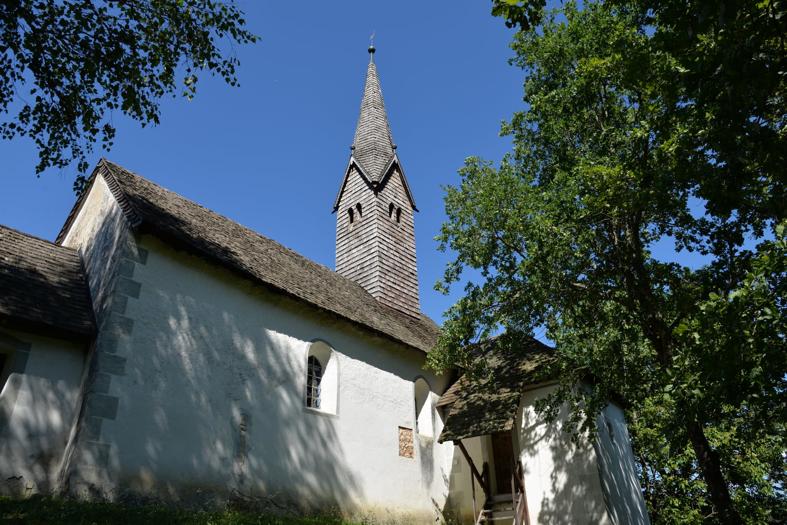 Standortansicht von Filialkirche Jaunstein in Globasnitz