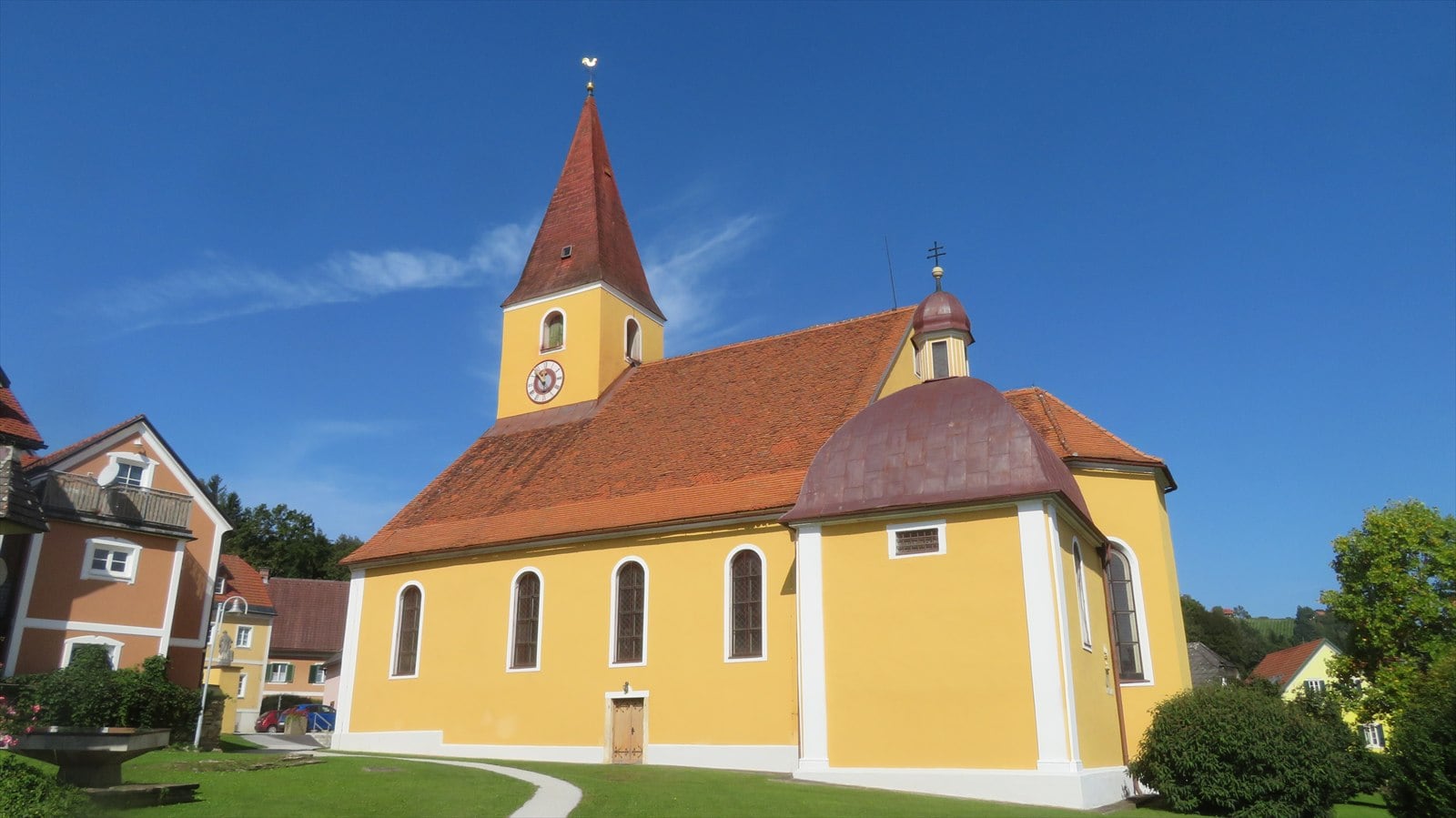 Standortansicht von Pfarrkirche Ligist in Ligist