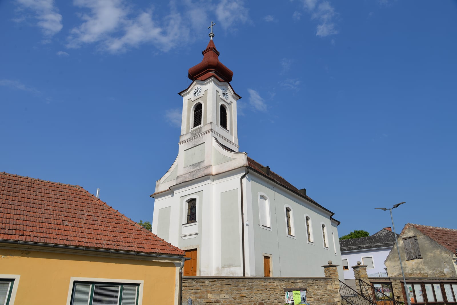 Standortansicht von Pfarrkirche Freischling in Schönberg am Kamp