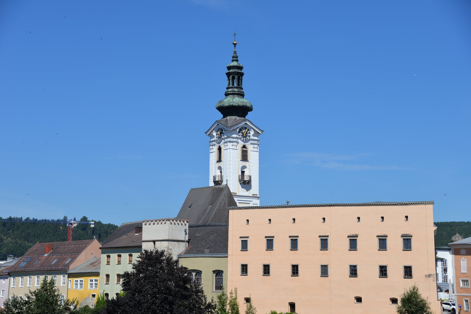 Standortansicht von Stadtpfarrkirche Freistadt in Freistadt