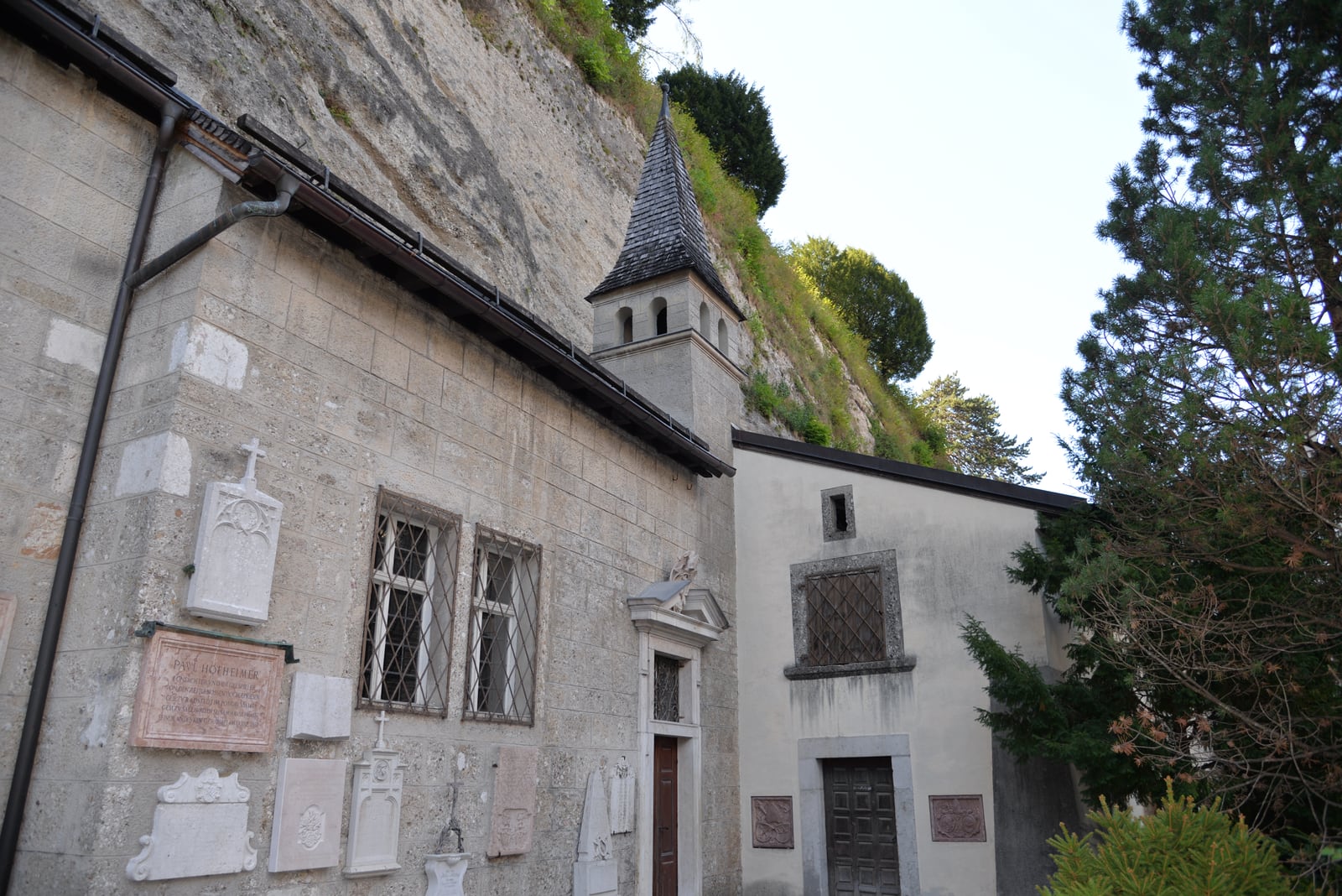 Standortansicht von Erzabtei St Peter - Kreuzkapelle in Salzburg