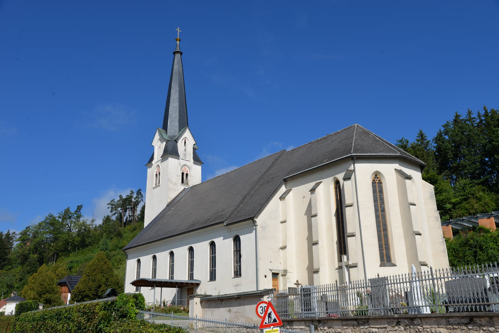 Standortansicht von Pfarrkirche St Michael ob Bleiburg in Feistritz ob Bleiburg
