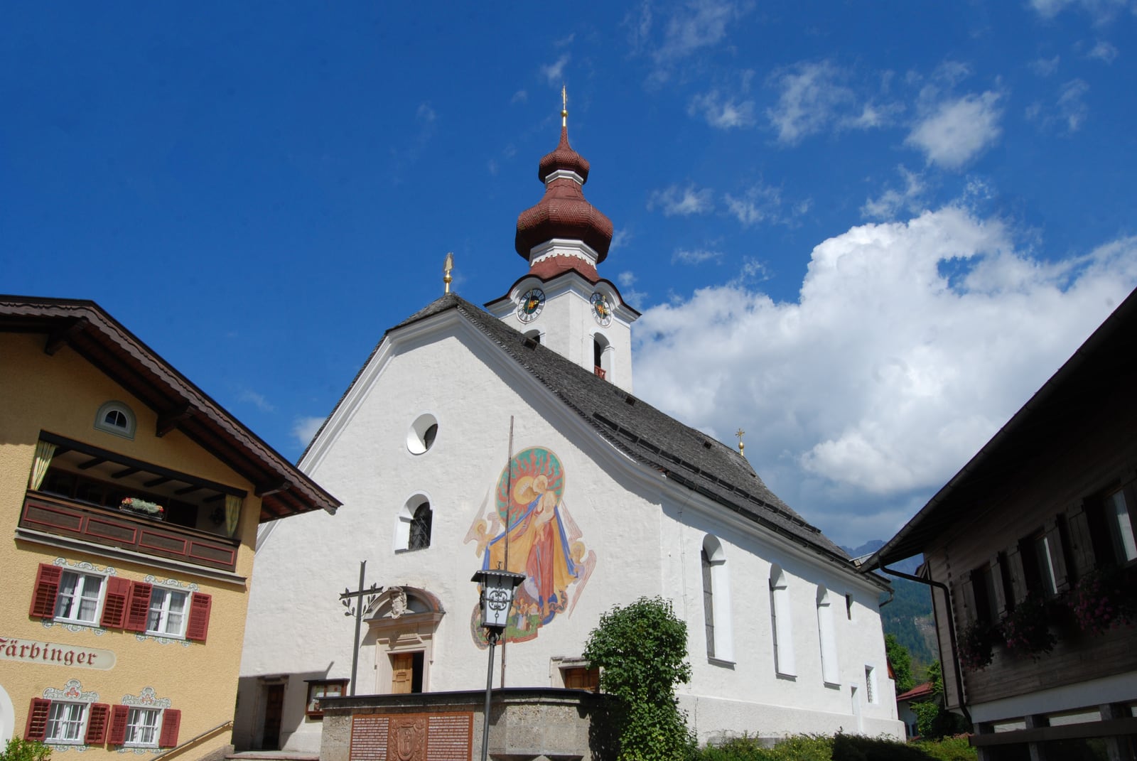 Standortansicht von Pfarrkirche Lofer in Lofer
