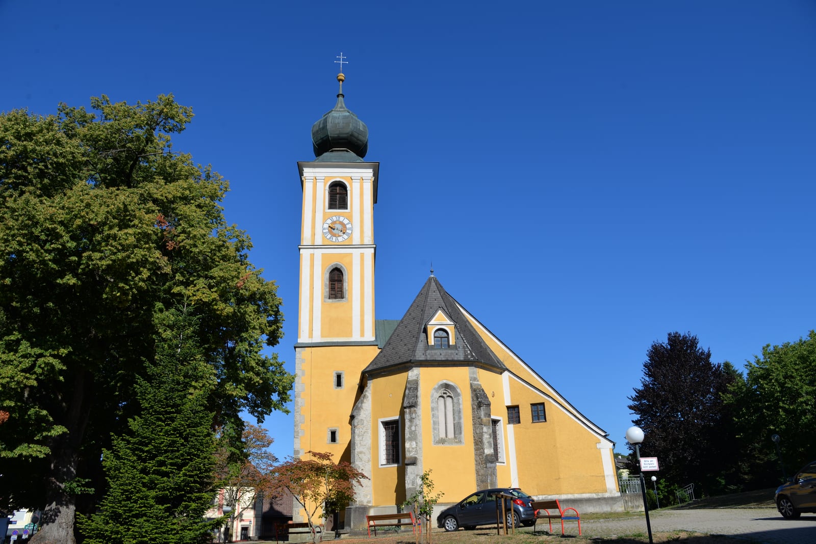 Standortansicht von Pfarrkirche Markt Hartmannsdorf in Markt Hartmannsdorf