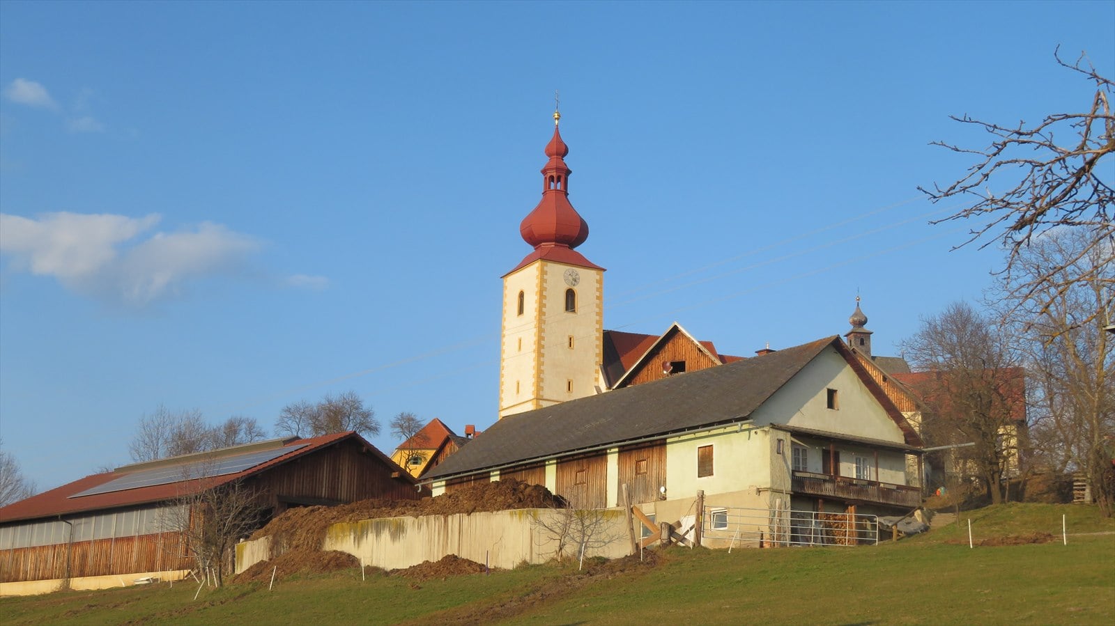 Standortansicht von Pfarrkirche St Pankrazen in Gratwein-Straßengel