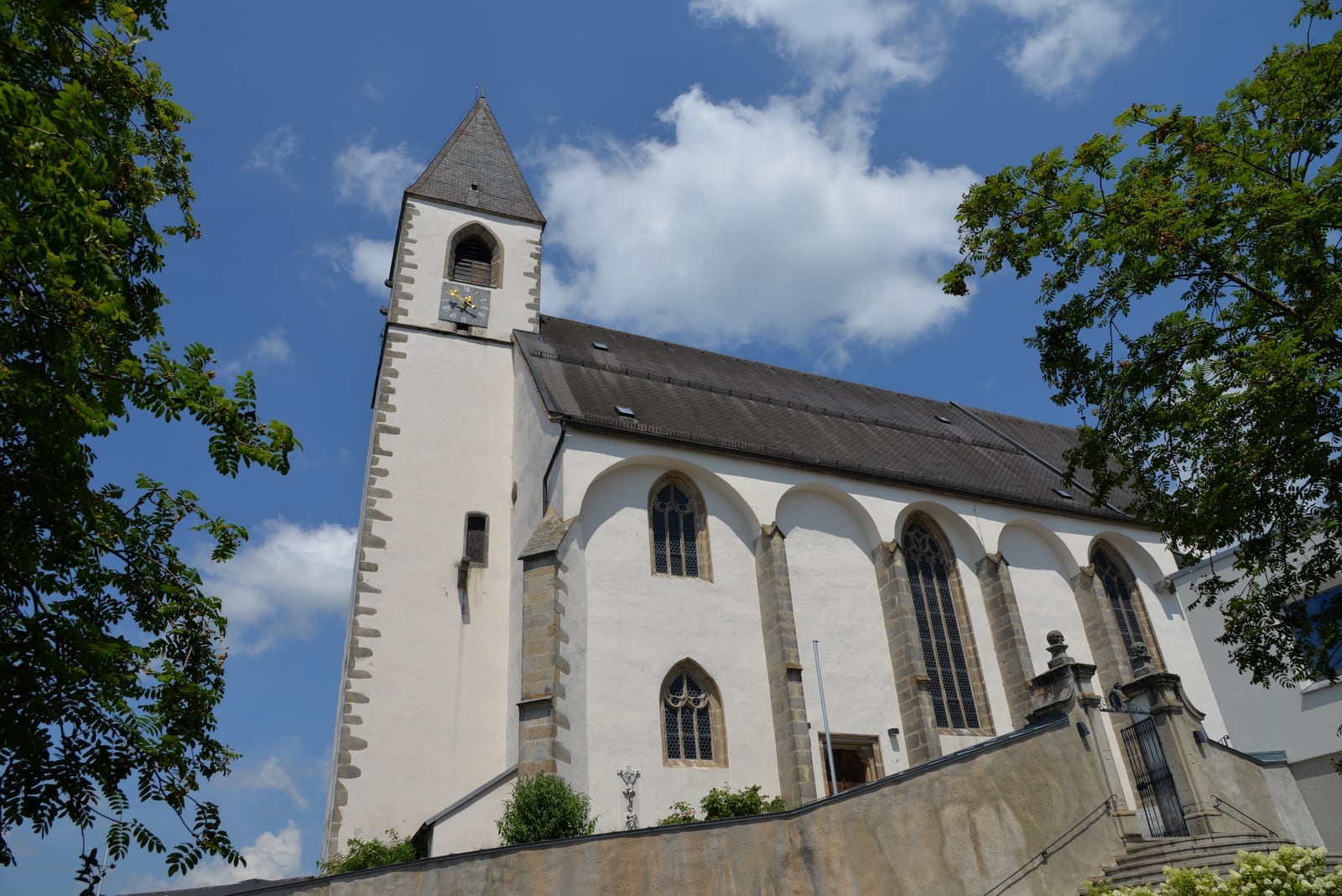 Standortansicht von Pfarrkirche Kefermarkt in Kefermarkt